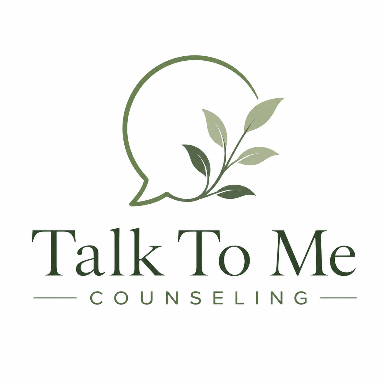 Talk To Me Counseling Logo